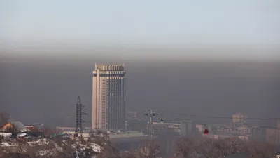 смог в Алматы, фото - Новости Zakon.kz от 29.11.2025 09:01