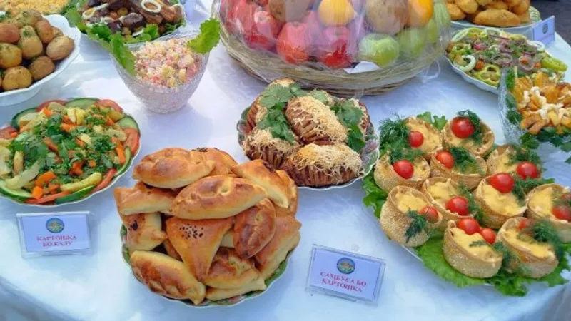 Картофельное шоу устроили в Таджикистане