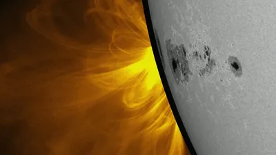 активная область Солнца, фото - Новости Zakon.kz от 30.11.2025 14:55