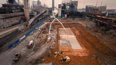 Заливка бетона, фото - Новости Zakon.kz от 01.12.2025 12:17