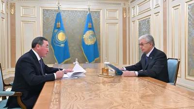 встреча с президентом, фото - Новости Zakon.kz от 01.12.2025 18:04