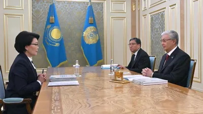 Жакупова, Токаев, Акорда, фото - Новости Zakon.kz от 03.12.2025 17:30