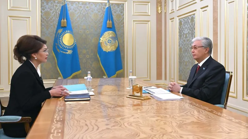 Касым-Жомарт Токаев принял Аиду Балаеву
