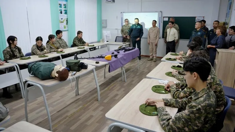 Уроки НВП вернули в школы и колледжи Казахстана: ключевые изменения