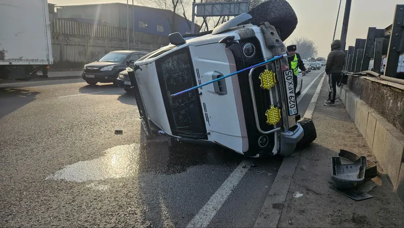 ДТП в Алматы, фото - Новости Zakon.kz от 04.12.2025 14:03