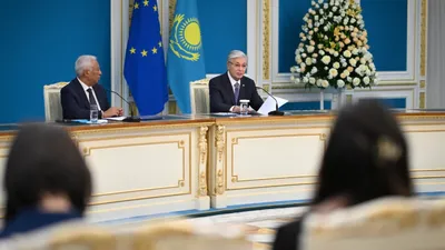 Антониу Кошта, Касым-Жомарт Токаев, ЕС, переговоры , фото - Новости Zakon.kz от 04.12.2025 19:51
