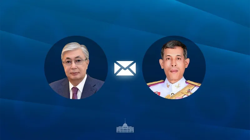 Телеграмму поздравления королю Таиланда направил президент Казахстана