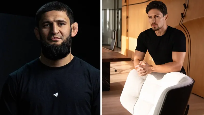 Хамзат Чимаев берет в команду Павла Дурова перед боем