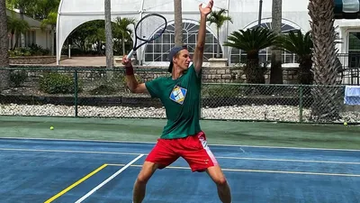 Казахстанский теннисист Григорий Ломакин , фото - Новости Zakon.kz от 05.12.2025 08:42