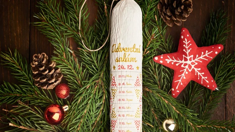 Адвент-календарь из колбасы выпустили в Чехии