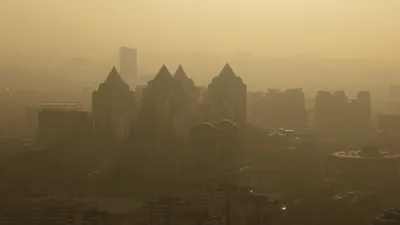 смог в Алматы, фото - Новости Zakon.kz от 07.12.2025 09:01