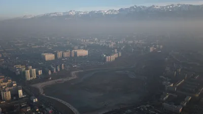 Смог, загрязнение воздуха, выхлопы, пелена, дымка, смог в Алматы, загрязнение воздуха в Алматы, грязный воздух в Алматы, сурет - Zakon.kz жаңалық 26.04.2026 09:47