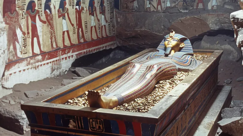 Раскопанная в Египте неразграбленная гробница удивила бывалых археологов