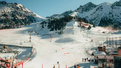 горы, Шымбулак, фото - Новости Zakon.kz от 09.12.2025 14:57