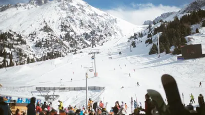 Чимбулак, Шымбулак, высокогорное урочище, горы, снег, холод, высокогорный спортивный комплекс, горный курорт, катания на Шымбулаке, катания на Чимбулаке, фото - Новости Zakon.kz от 16.02.2026 11:43