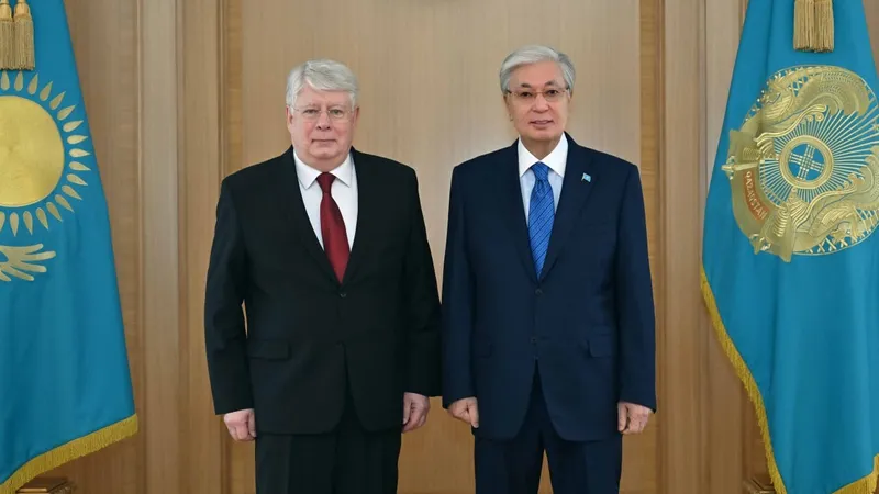 Токаев принял посла России в Казахстане