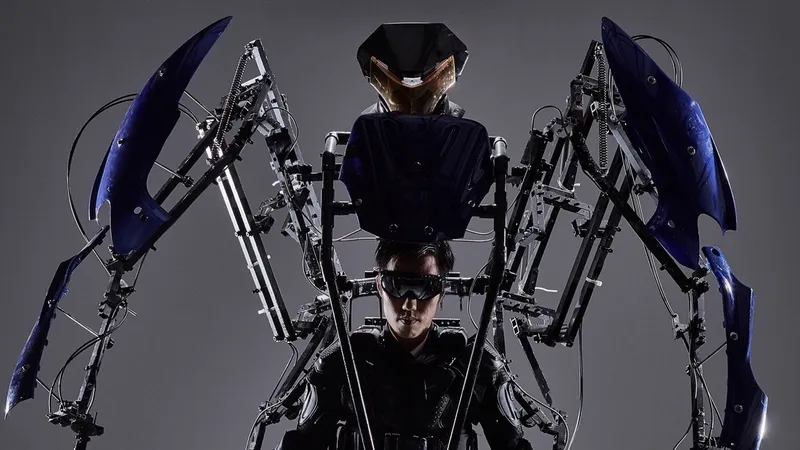 Фантастический костюм робота придумали в Японии