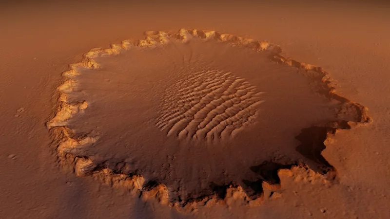 На Марсе нашли "особые зоны", где запрещено даже садиться