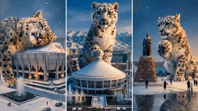 снежный барс, Алматы, фото - Новости Zakon.kz от 10.12.2025 17:57