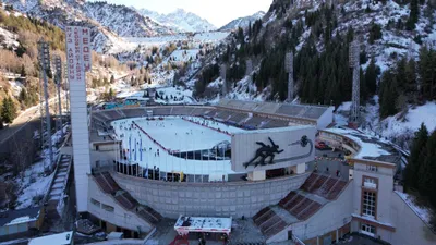 каток, Медеу, фото - Новости Zakon.kz от 10.12.2025 17:05