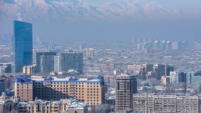 Алматы, вид на город, фото - Новости Zakon.kz от 10.12.2025 17:11