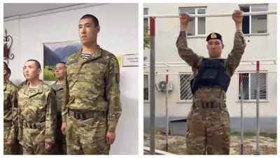 Рост 209 см: самый высокий казахстанский солдат служит в морской пехоте Актау, фото - Новости Zakon.kz от 11.12.2025 00:10