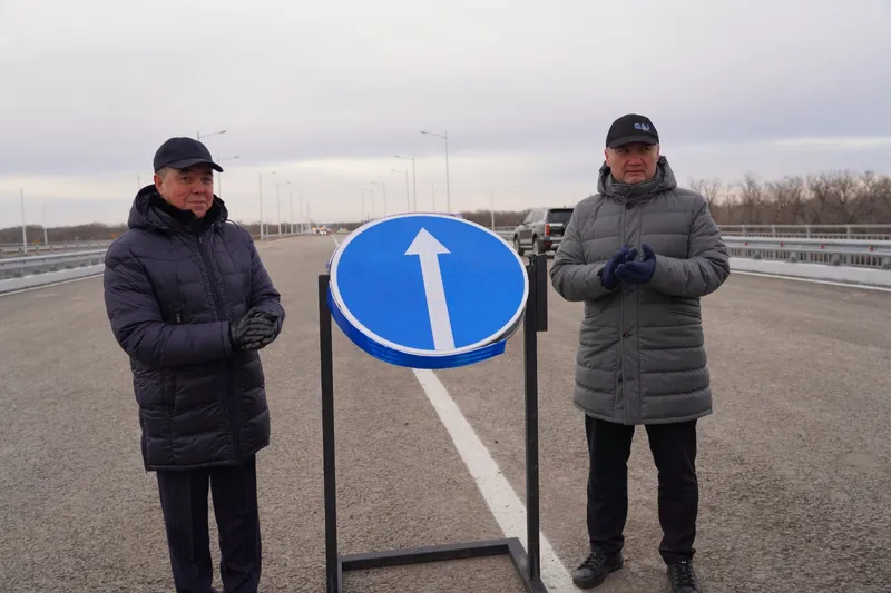 открытие трассы в ЗКО, фото - Новости Zakon.kz от 11.12.2025 18:04