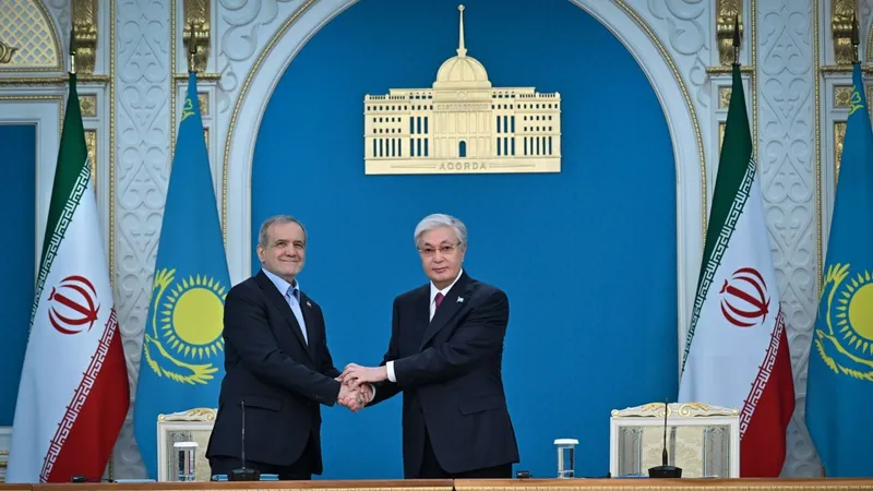 Какие документы подписали Казахстан и Иран