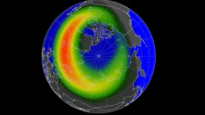 изображение магнитной бури, фото - Новости Zakon.kz от 11.12.2025 09:55
