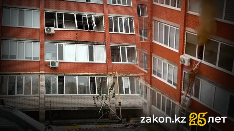 Мощный взрыв прогремел в пятиэтажном доме в Уральске