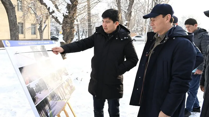 Аким Алматы провел рабочий объезд Турксибского района