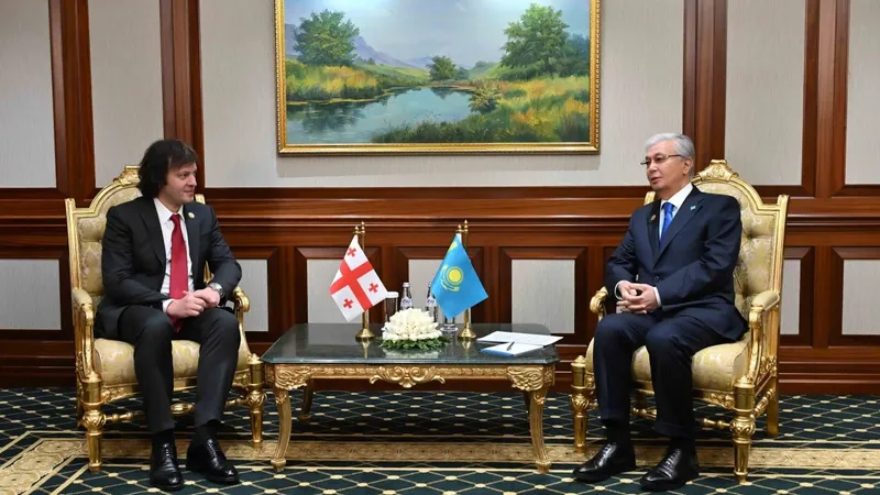 Токаев и Кобахидзе обсудили новые возможности для Казахстана и Грузии
