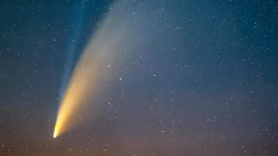 Комета, небо, звезды, космос, фото - Новости Zakon.kz от 13.12.2025 08:55