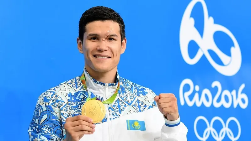 Олимпийский чемпион Данияр Елеусинов вернулся в Казахстан