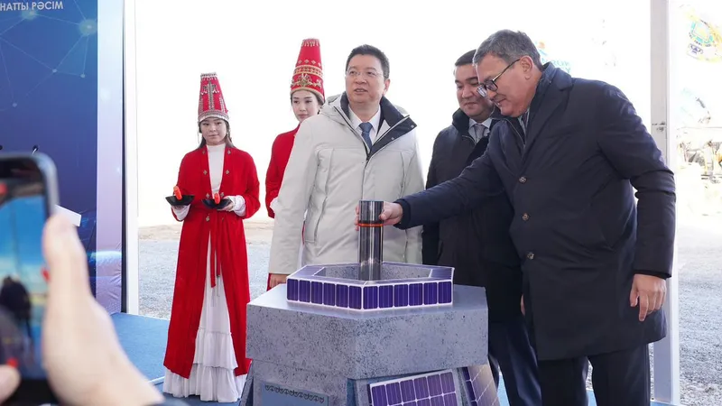 Самрук-Энерго и Energy China приступили к строительству крупнейшей СЭС в Казахстане