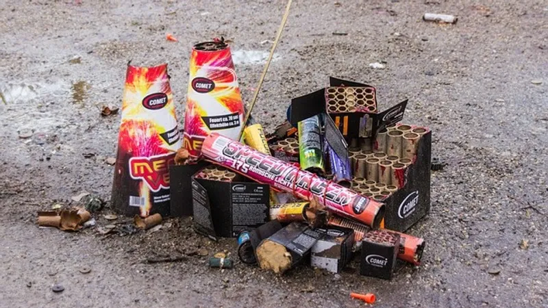 Какие фейерверки можно запускать, а за какие накажут – разъяснение полиции