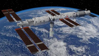 Космическая станция, фото - Новости Zakon.kz от 15.12.2025 23:15