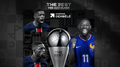  Усман Дембел, ФИФА, футбол, фото - Новости Zakon.kz от 17.12.2025 00:00