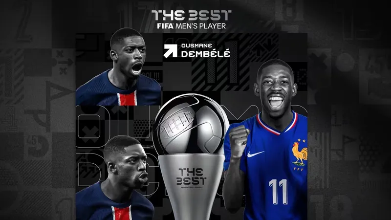 ФИФА назвала лучшего футболиста года