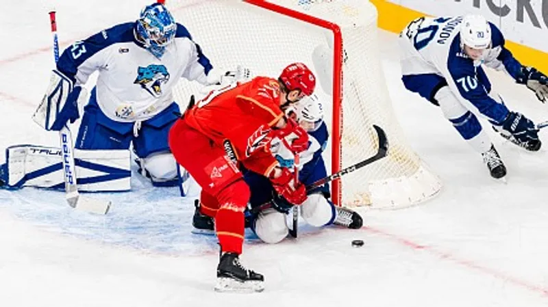 "Барыс" уверенно обыграл "Автомобилист" в гостях