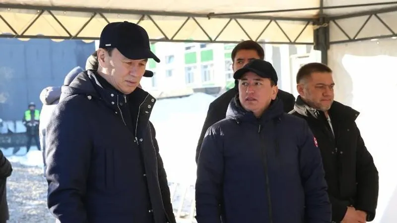 Аким Алматы проверил ход строительства ряда социальных объектов