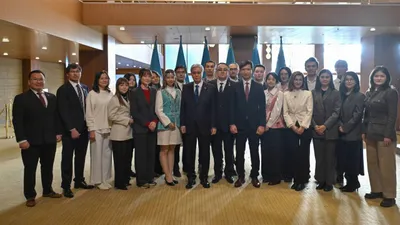 встреча Токаева с соотечественниками в Японии, фото - Новости Zakon.kz от 18.12.2025 12:35