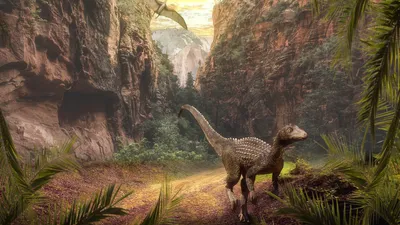 динозавр, горы, фото - Новости Zakon.kz от 18.12.2025 11:06