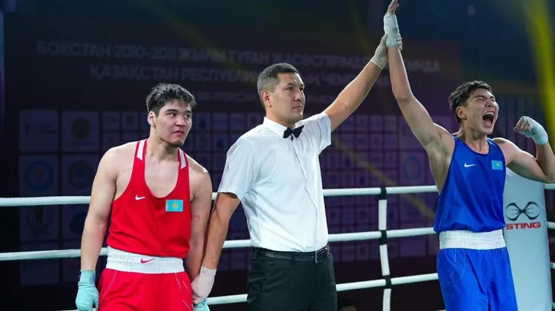 В Алматы завершился чемпионат Казахстана по боксу среди юниоров