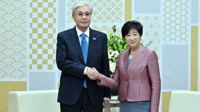 Губернатор Токио заговорила на казахском к приезду Токаева