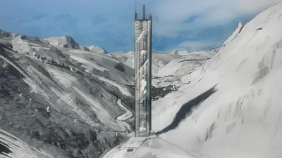 Проект здания в Альпах, фото - Новости Zakon.kz от 19.12.2025 07:11