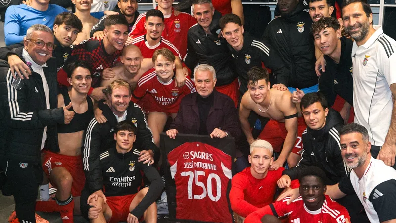 Жозе Моуринью достиг отметки в 750 побед в профессиональной карьере