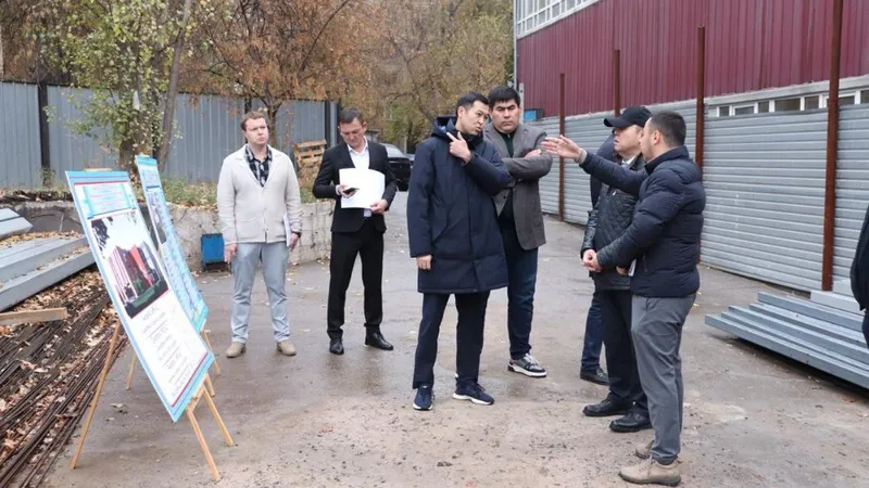 Замакима Алматы Абзал Нукенов посетил спецшколу высшего спортивного мастерства