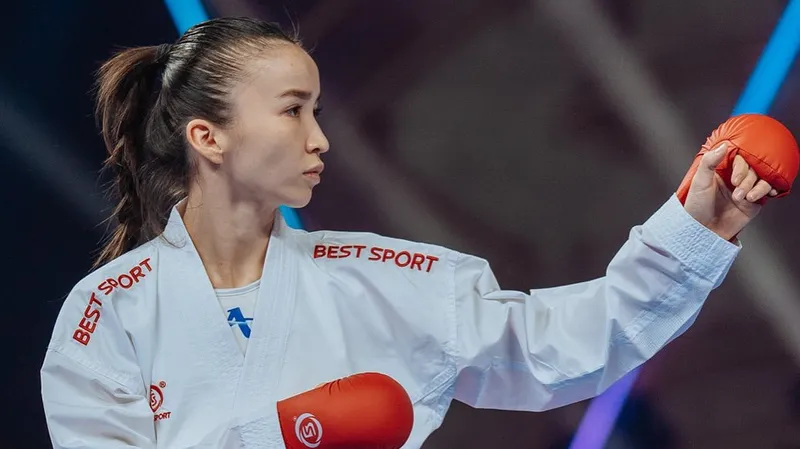 Казахстанская каратистка возглавила мировой рейтинг