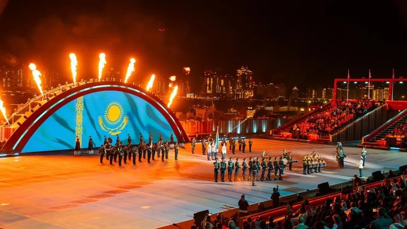 Военные музыканты Вооруженных сил РК успешно выступили на І Международном фестивале военной музыки в Дохе